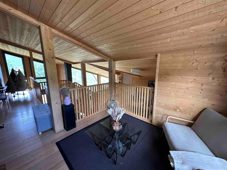 Chalet D'Architecte Avec Vue Panoramique Allos Eksteriør bilde