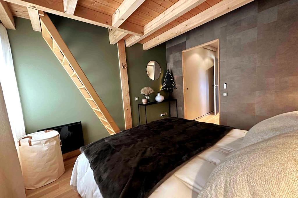 Chalet D'Architecte Avec Vue Panoramique Allos Eksteriør bilde