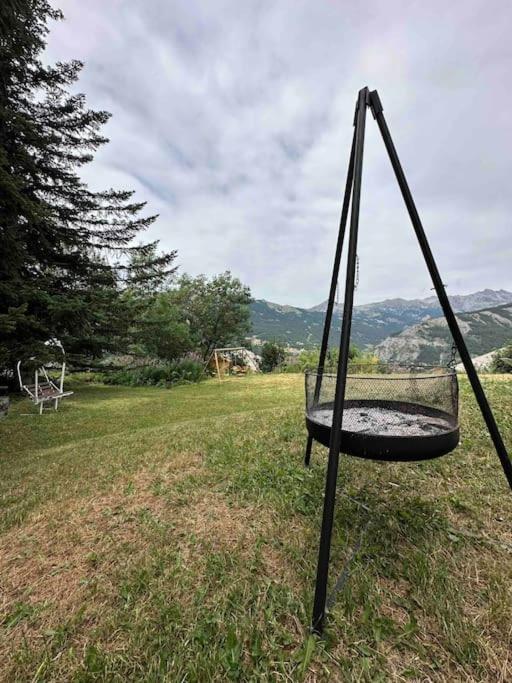 Chalet D'Architecte Avec Vue Panoramique Allos Eksteriør bilde