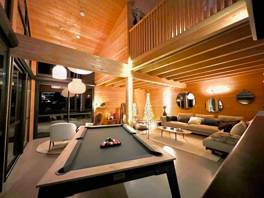Chalet D'Architecte Avec Vue Panoramique Allos Eksteriør bilde