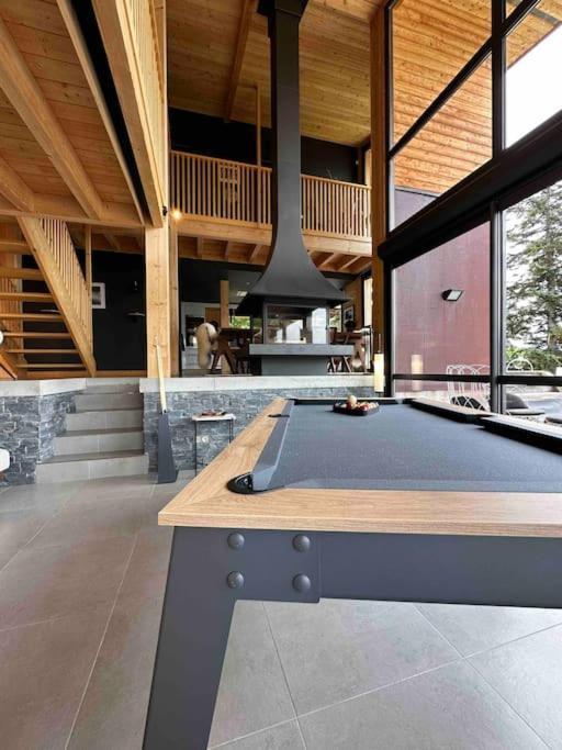 Chalet D'Architecte Avec Vue Panoramique Allos Eksteriør bilde
