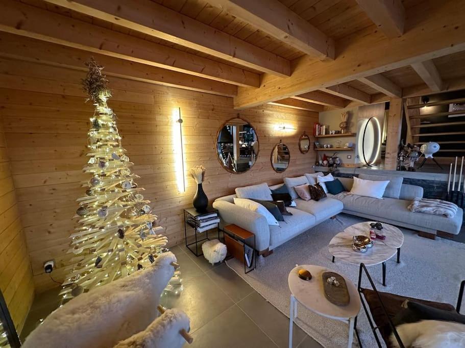 Chalet D'Architecte Avec Vue Panoramique Allos Eksteriør bilde